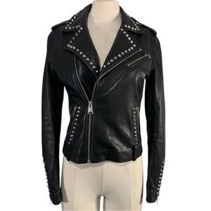 ANINE BING ライダースジャケット Anine Bing | Jackets & Coats | Anine Bing Cropped Moto